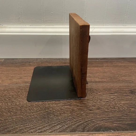 Vintage 60s/70s Carved Wood Owl Single Bookend OS - Picture 4 of 5